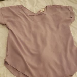 Lavender shirt